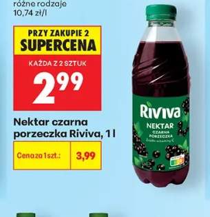 Nektar czarna porzeczka Riviva