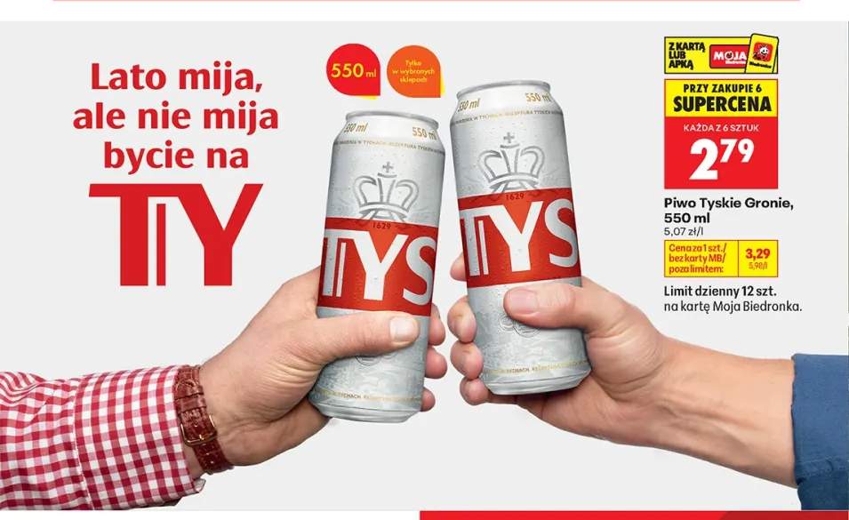 Piwo Tyskie Gronie