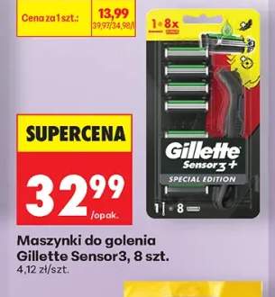 Maszynki do golenia Gillette Sensor3