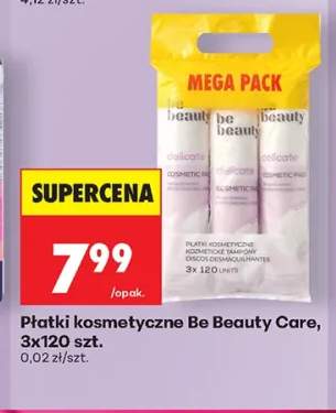 Płatki kosmetyczne 3-pak Be Beauty Care