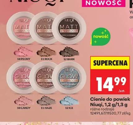 Cienie do powiek Niuqi