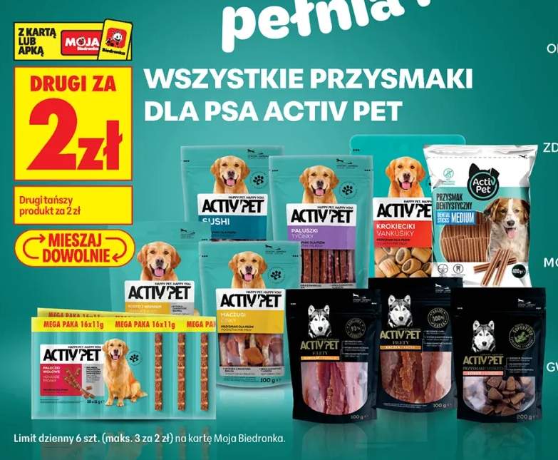 Przysmaki dla psa Activ Pet +10 wariantów