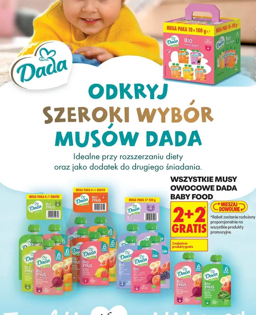 Mus Bio Mega Paka 10-pak Dada +6 wariantów