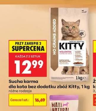 Sucha karma dla kota bez dodatku zbóż Kitty
