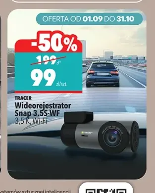 Wideorejestrator Snap 3,5S-WF 3,5 K Wi-Fi Tracer