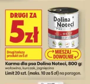 Karma dla psa Dolina Noteci jagnięcina +2 warianty