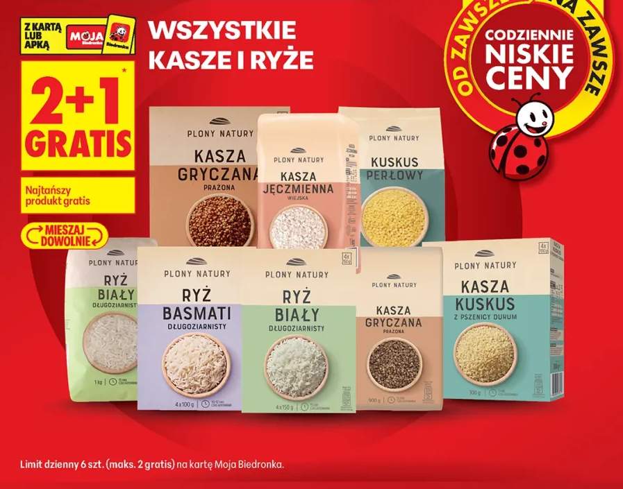 Kasze i ryże +6 wariantów