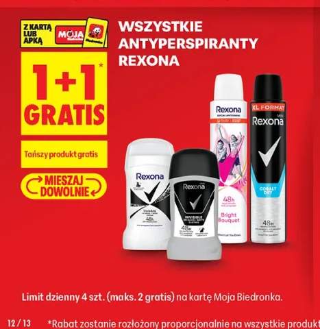 Antyperspirant w sztyfcie Rexona Invisible +4 warianty