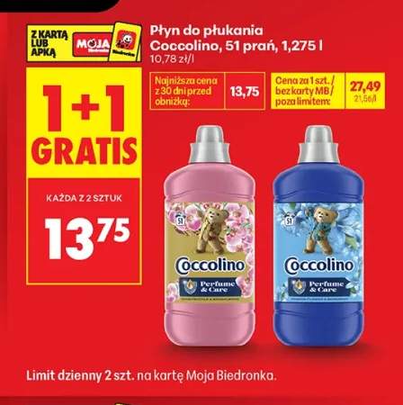 Płyn do płukania Coccolino 51 prań