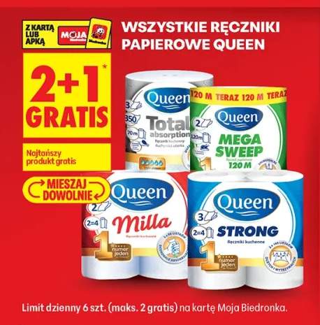 Ręczniki papierowe Queen +4 warianty
