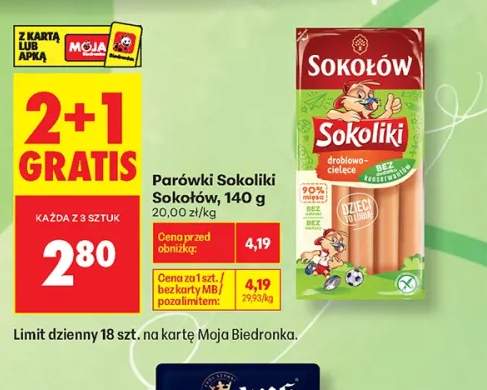 Parówki Sokoliki Sokołów