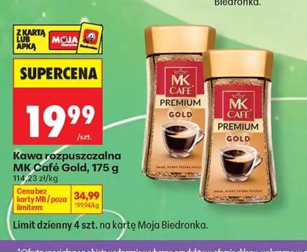 Kawa rozpuszczalna MK Café Gold