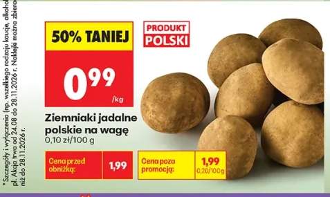 Ziemniaki jadalne polskie