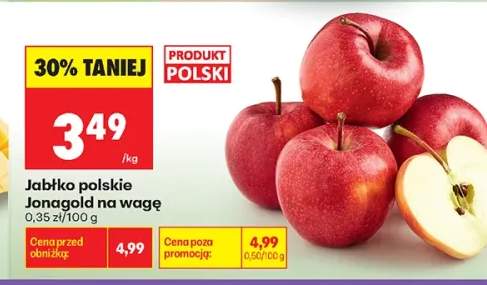 Jabłka polskie Jonagold