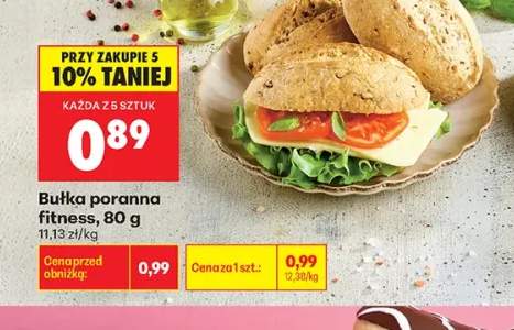 Bułka poranna fitness