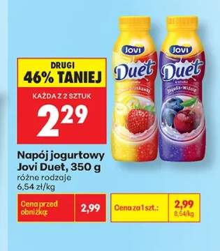 Napój jogurtowy Jovi Duet