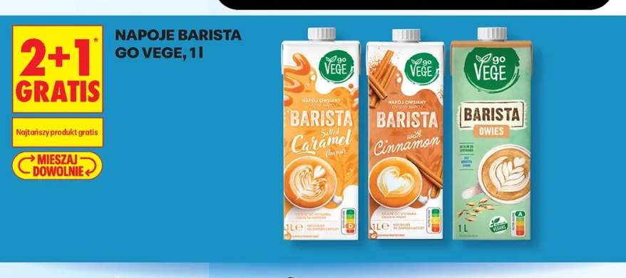 Napój Barista Salted Caramel Go Vege +2 warianty