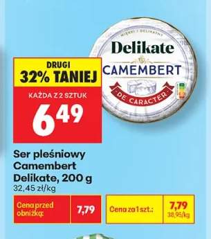 Ser pleśniowy Camembert Delikate