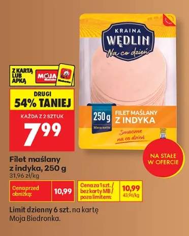 Filet maślany z indyka Kraina Wędlin