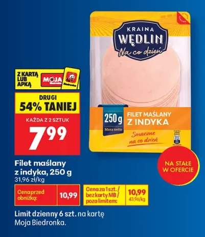 Filet maślany z indyka Kraina Wędlin