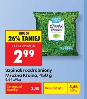 Szpinak rozdrobniony Mroźna Kraina