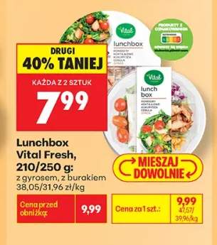 Lunchbox z gyrosem Vital Fresh +1 wariant