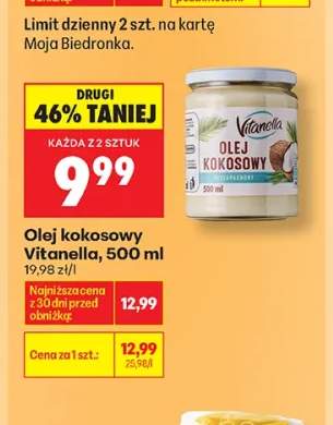 Olej kokosowy Vitanella