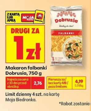 Makaron falbanki Dobrusia