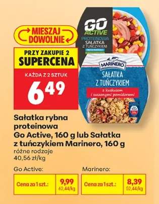 Sałatka rybna proteinowa Go Active +1 wariant