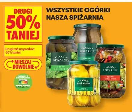 Ogórki Nasza Spiżarnia +4 warianty