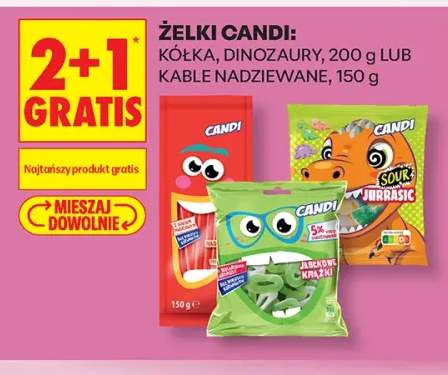 Żelki kółka Candi +2 warianty
