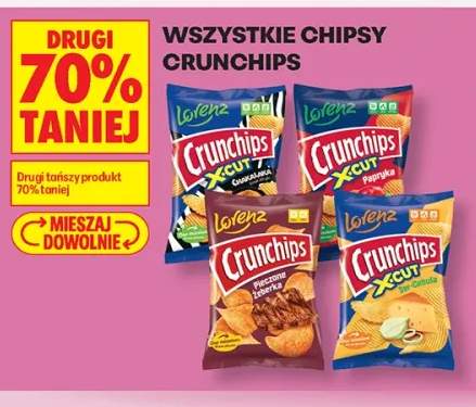 Chipsy Crunchips +4 warianty