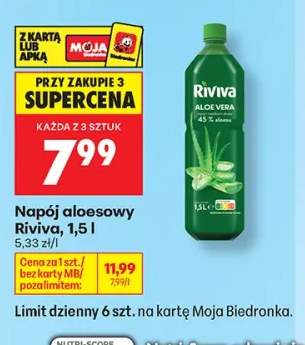 Napój aloesowy Riviva