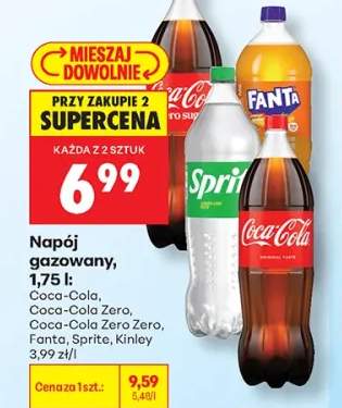 Napój gazowany Coca-Cola +4 warianty