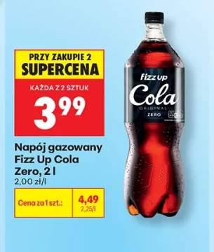 Napój gazowany Fizz Up Cola Zero