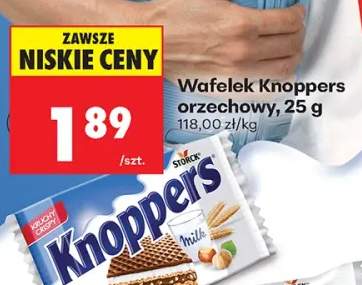 Wafelek Knoppers orzechowy