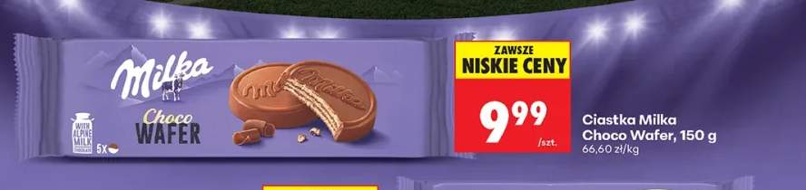 Ciastka Milka Choco Wafer