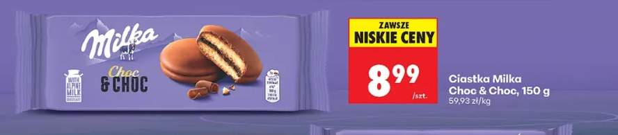 Ciastka Milka Choc &