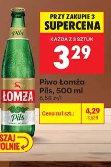 Piwo Łomża Pils