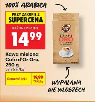 Kawa mielona Cafe d'Or Oro
