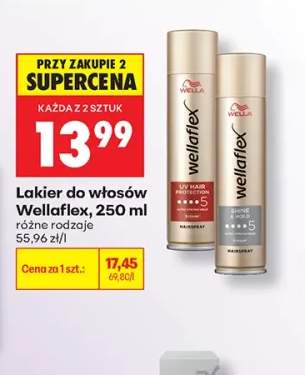 Lakier do włosów Wellaflex UV Hair Protection +1 wariant