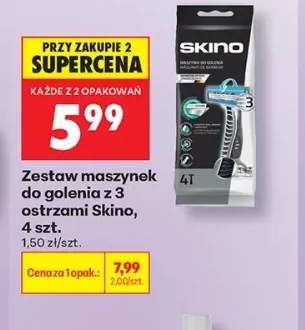 Zestaw maszynek do golenia z 3 ostrzami Skino