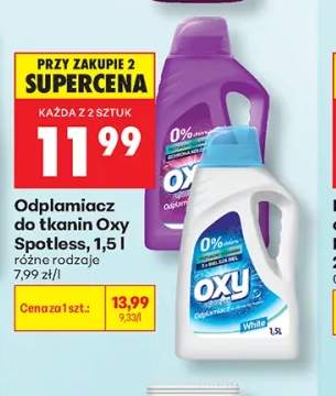 Odplamiacz do tkanin Oxy Spotless