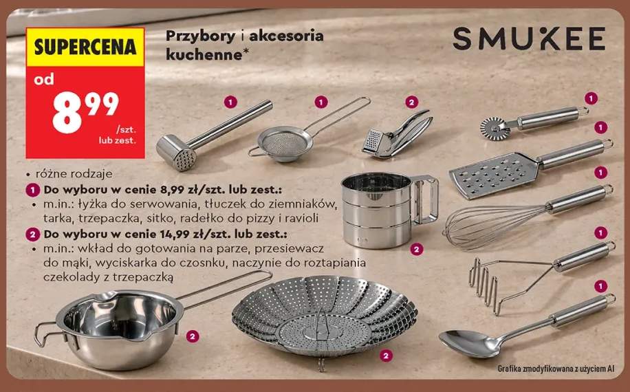 Łyżka do serwowania Smukee +9 wariantów