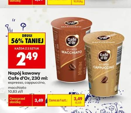 Napój kawowy Cafe d'Or espresso +2 warianty
