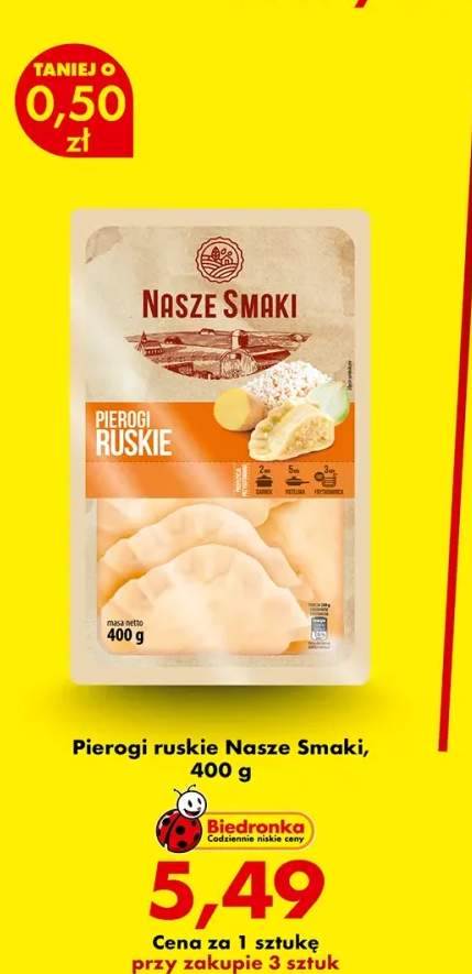 Pierogi ruskie Nasze Smaki