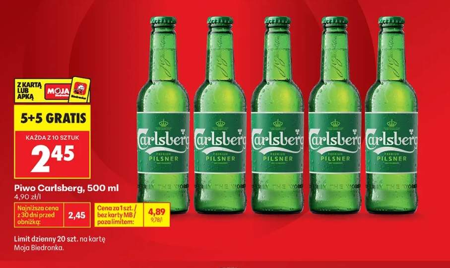 Piwo Carlsberg