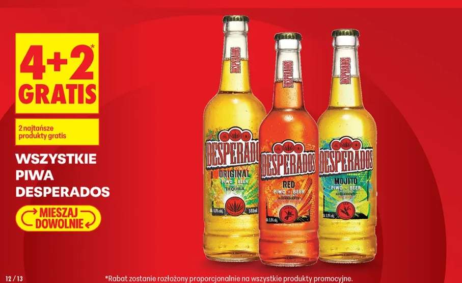 Piwa Desperados +3 warianty