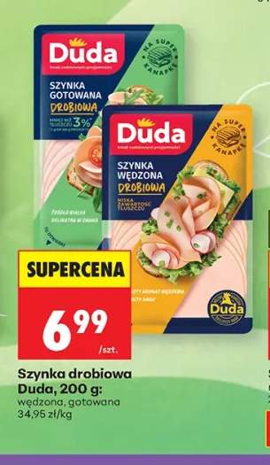 Szynka drobiowa gotowana Duda +1 wariant