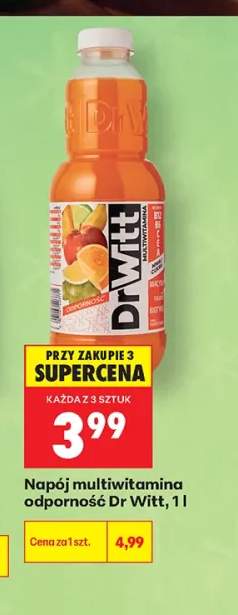 Napój multiwitamina odporność Dr Witt